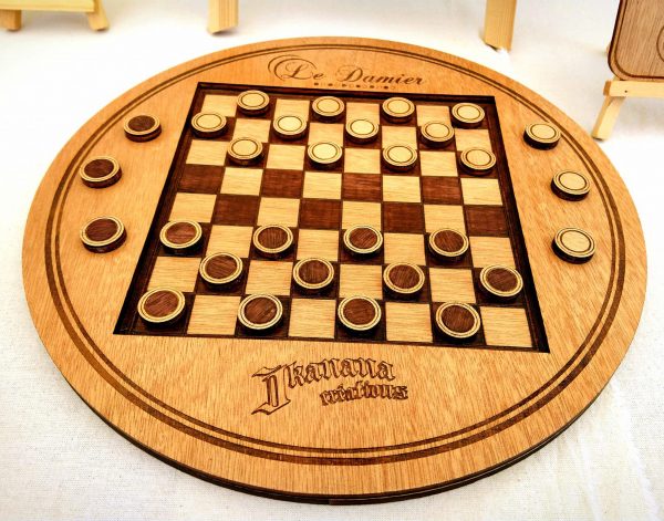Le Damier - Jeu de dames