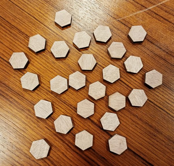 Lot de 25 pions de 2 cm décoratifs – Image 23