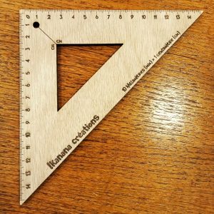 Équerre triangle 15 x 15 cm