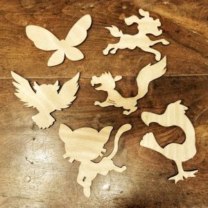 Support de loisir créatif – animaux 15 cm