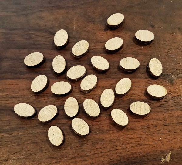 Lot de 25 pions de 2 cm décoratifs – Image 15