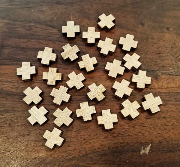 Lot de 25 pions de 2 cm décoratifs – Image 17
