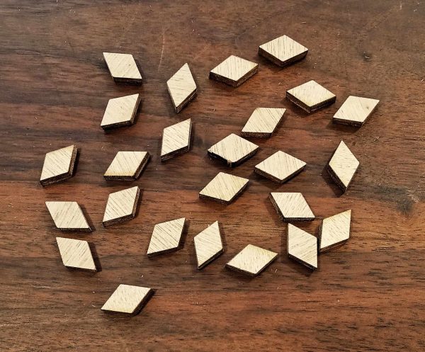 Lot de 25 pions de 2 cm décoratifs – Image 13
