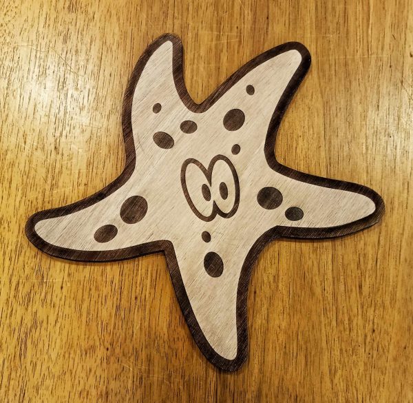 Animaux marins décoratifs en bois – Image 3