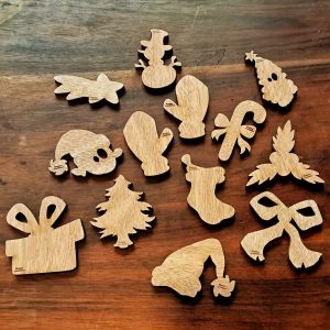 Support de loisir créatif – monde Noël 15 cm
