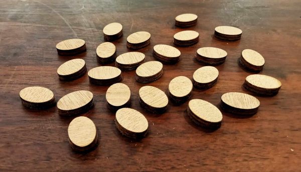Lot de 25 pions de 2 cm décoratifs – Image 16