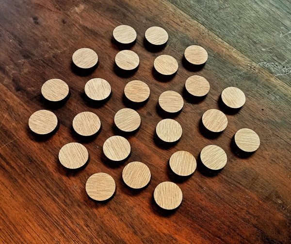 Lot de 25 pions de 2 cm décoratifs – Image 5