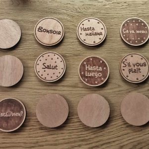 Langues en bois