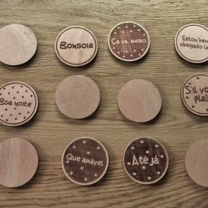 Langues en bois