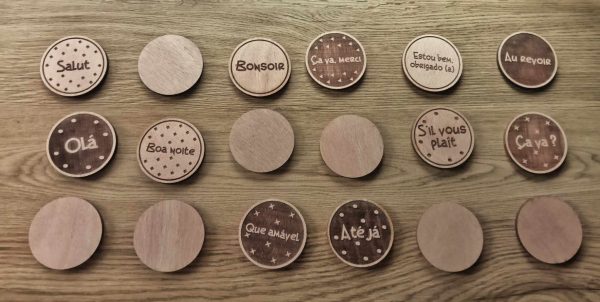 Langues en bois