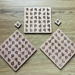 Bédépé (jeu pour personnes dyslexiques) (français, español)