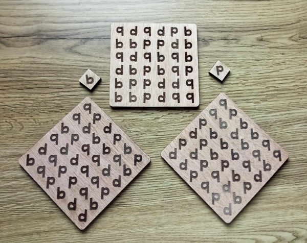 Bédépé (jeu pour personnes dyslexiques) (français, español)