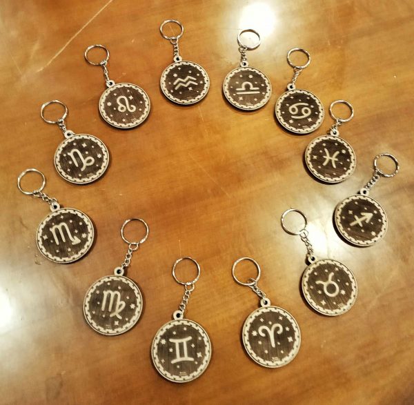 Porte-clé - signes astrologiques
