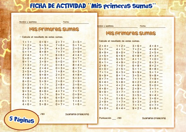 - Mathématiques - Mes premières additions (français, español) – Image 3