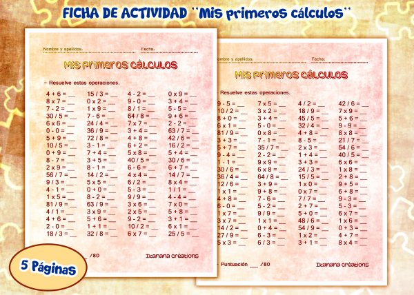- Mathématiques - Mes premiers calculs (français, español) – Image 3