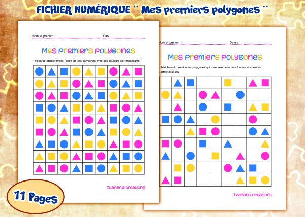 - Art et dessin - Mes premiers polygones (français, español)
