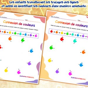 – Art et dessin – Connexion de couleurs (français, español)