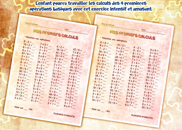 - Mathématiques - Mes premiers calculs (français, español) – Image 2