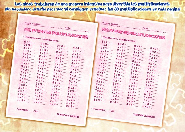 - Mathématiques - Mes premières multiplications (français, español) – Image 4
