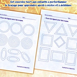 – Art et dessin – Traçage de formes simples