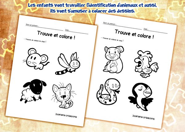 - Art et dessin - Trouve et colore ! – Image 2