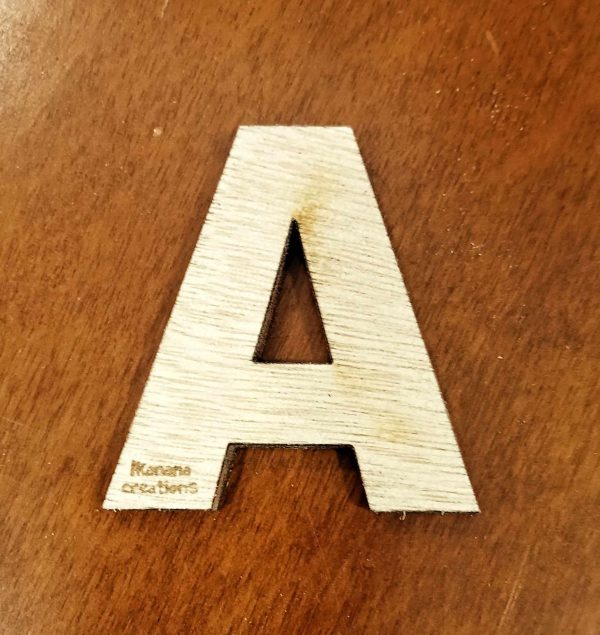 Support de loisir créatif – lettres majuscules 12 cm – Image 2