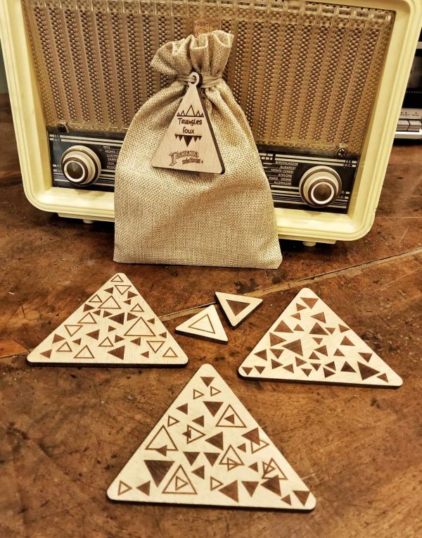 Triangles fou ' x ' (jeu pour personnes dyslexiques) (français, español)