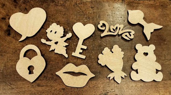 Support de loisir créatif – spécial Saint-Valentin