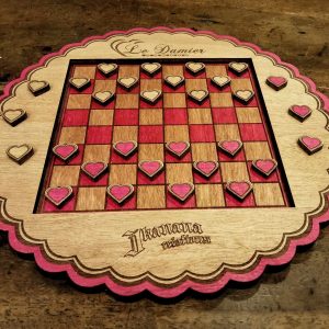 Le Damier – Jeu de dames (spécial Saint-Valentin)