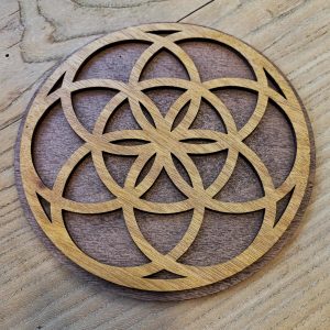 Support double en bois bien-être 19 cm