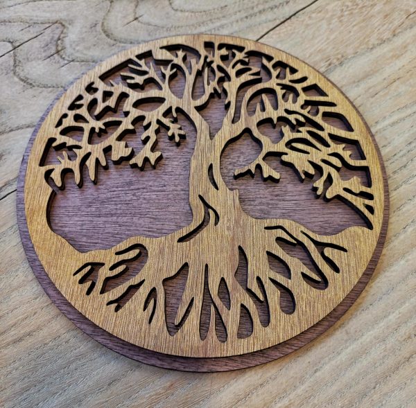Support double en bois bien-être 19 cm – Image 3