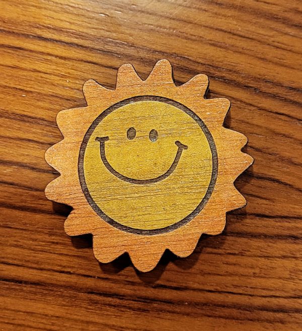 Lot de 9 magnets 5 cm pour frigo - thème la météo – Image 2