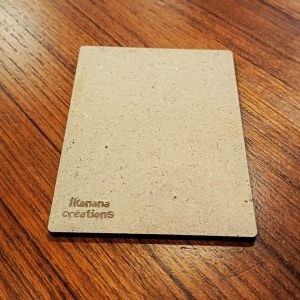 Support de loisir créatif – forme rectangle en MDF