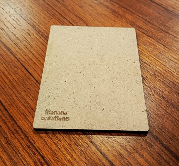 Support de loisir créatif – forme rectangle en MDF – Image 2