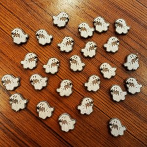 Lot de 25 pions de 2 cm forme phantom