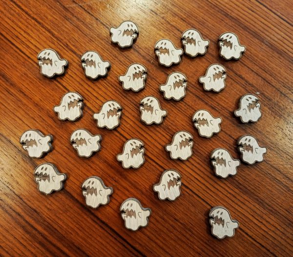 Lot de 25 pions de 2 cm forme phantom