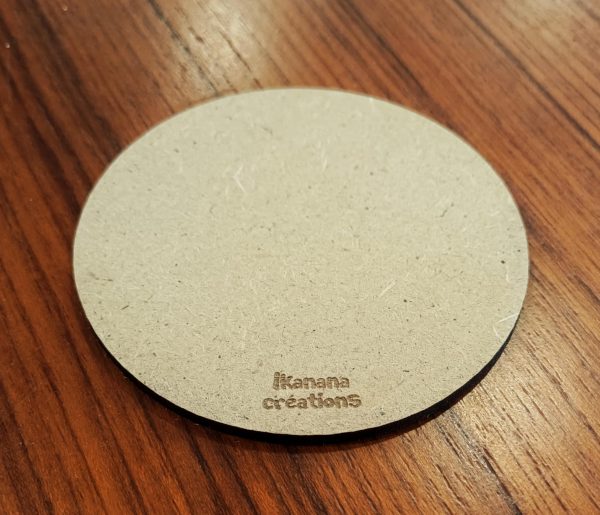 Support de loisir créatif – forme cercle en MDF – Image 2