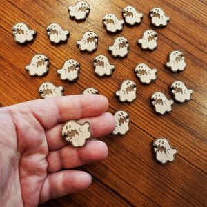 Lot de 25 pions de 2 cm forme phantom