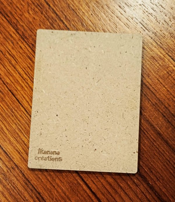 Support de loisir créatif – forme rectangle en MDF