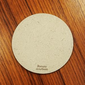 Support de loisir créatif – forme cercle en MDF