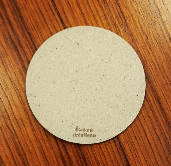 Support de loisir créatif – forme cercle en MDF