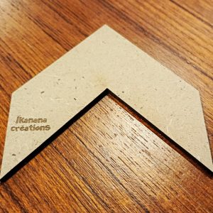 Support de loisir créatif – forme angle 90 degrés en MDF