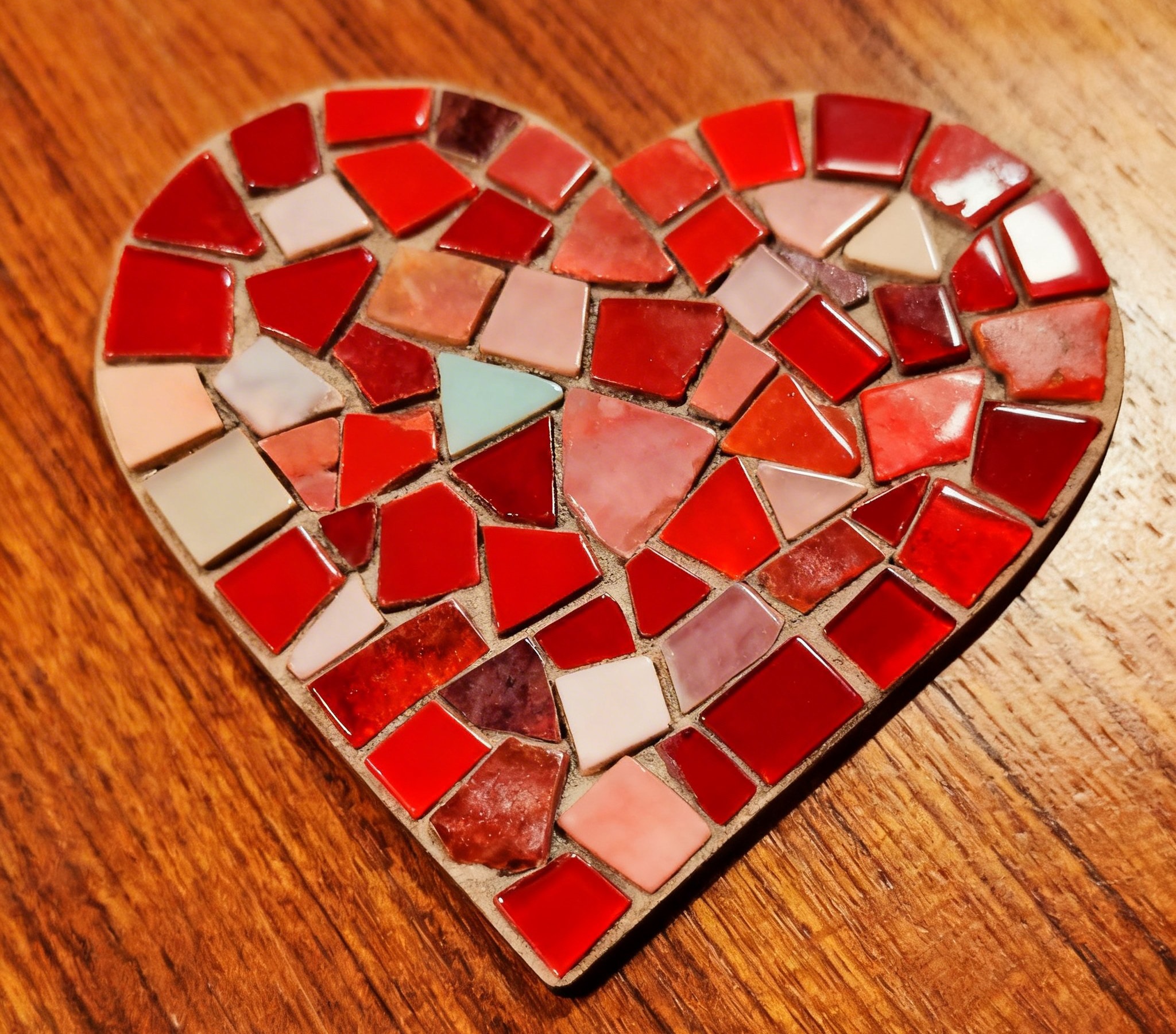 Support de loisir créatif – forme coeur en MDF – Image 3