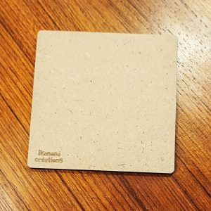 Support de loisir créatif – forme carré en MDF