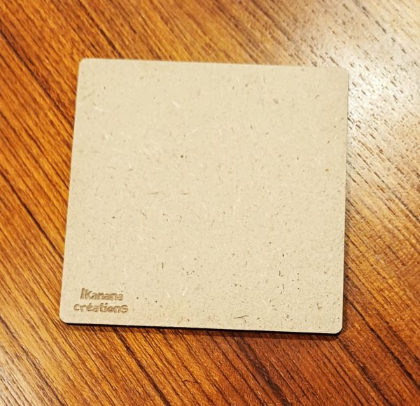 Support de loisir créatif – forme carré en MDF