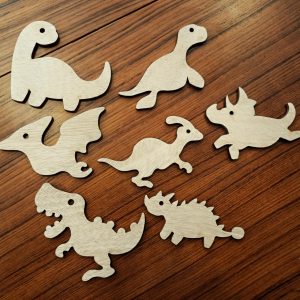 Support de loisir créatif – petits dinosaures 15 cm