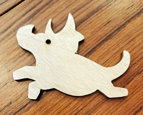 Support de loisir créatif – petits dinosaures 15 cm – Image 3