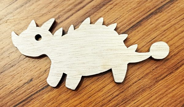 Support de loisir créatif – petits dinosaures 15 cm – Image 2