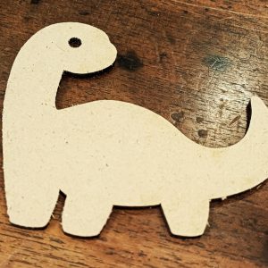 Support de loisir créatif – petit dinosaure – Diplodocus