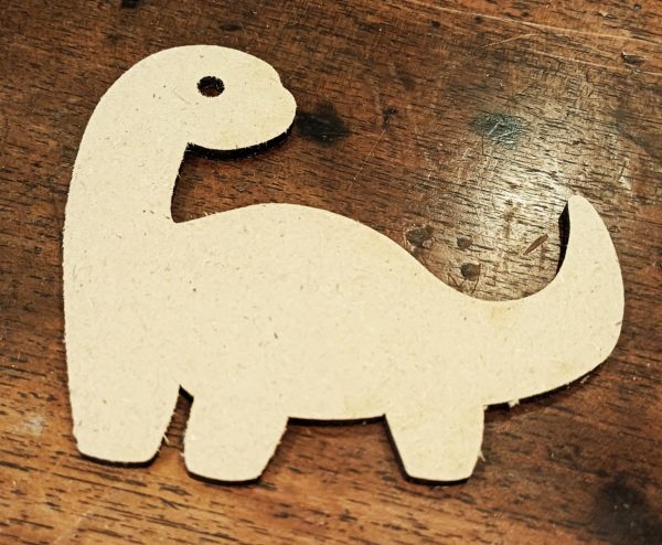 Support de loisir créatif – petit dinosaure - Diplodocus – Image 2